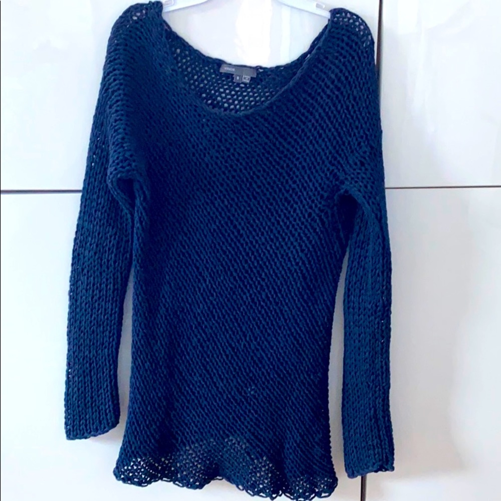 Vince Open Knit Sweater